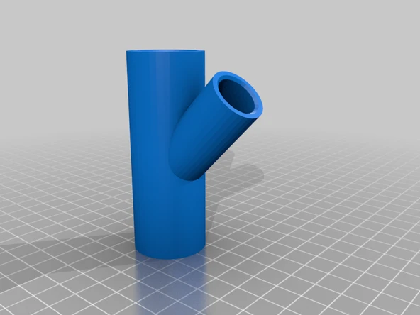 Byr Kurutma makinesi ve çamaşır makinesi için "y" boru bağlantısı (Sadece Plastik Aparattır!!!) 3D
