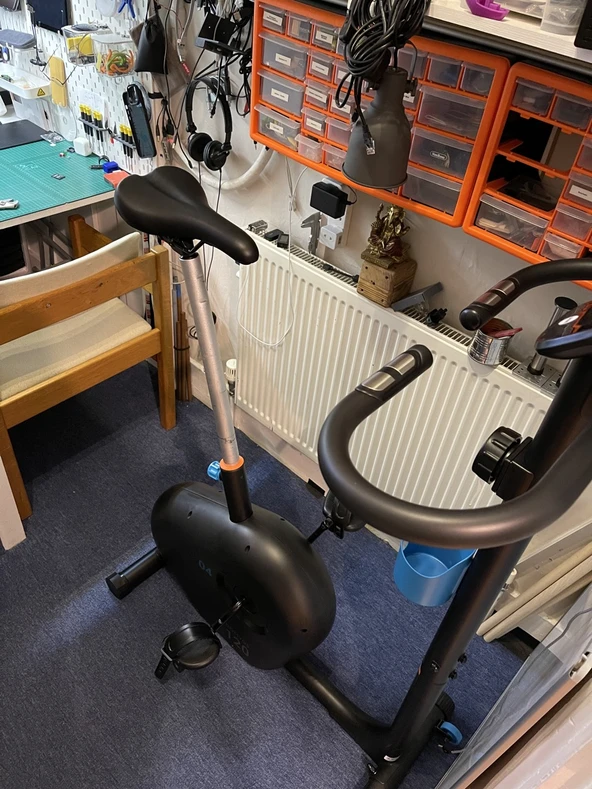 Byr Decathlon Domyos EB120 Egzersiz Bisikleti - Koltuk Post Adaptörü (Sadece Plastik Aparattır!!!) 3D - 4