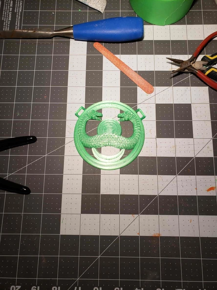 Byr Conan'dan Thulsa Doom Kolye (Sadece Plastik Aparattır!!!) 3D - 3