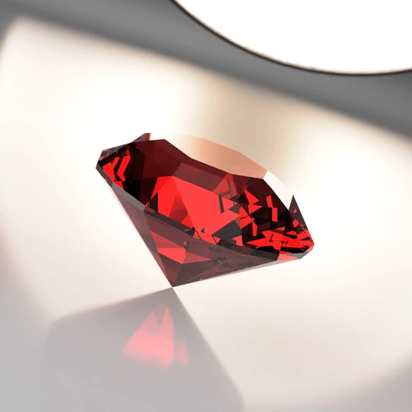 Byr Oval yakut (Sadece Plastik Aparattır!!!) 3D - 3