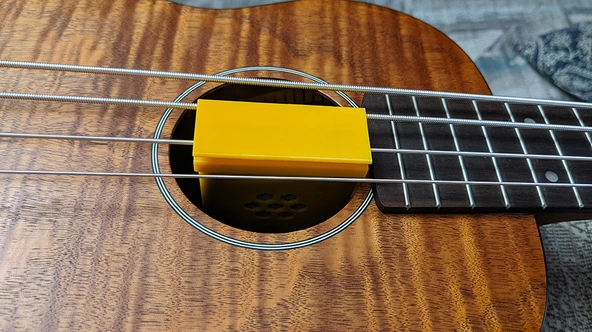 Byr Gitar, bas ve ukulele için nemlendirici (Sadece Plastik Aparattır!!!) 3D - 2