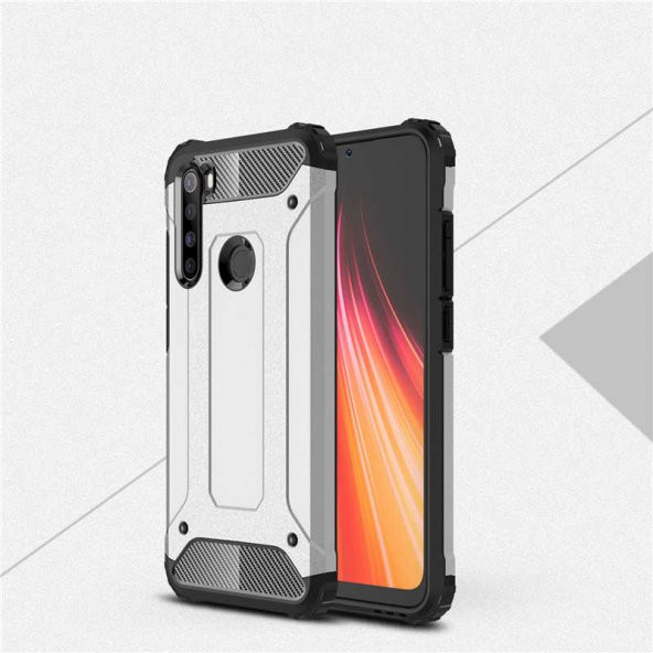 Xiaomi Redmi Note 8 Kılıf Zore Crash Silikon - 3