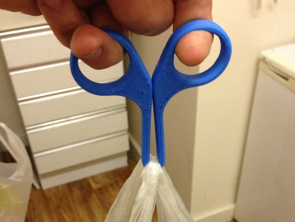 Byr İki Döngü Çanta Klipsi (Sadece Plastik Aparattır!!!) 3D - 3