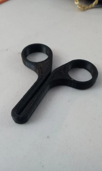 Byr İki Döngü Çanta Klipsi (Sadece Plastik Aparattır!!!) 3D - 4