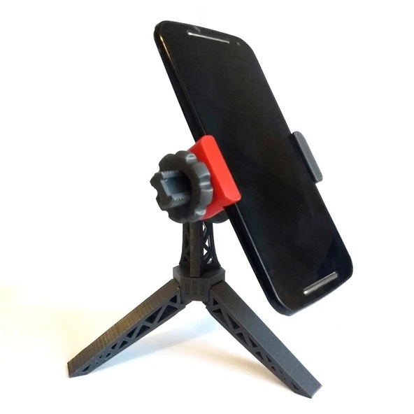 Byr Tripod telefon standı (vida yok!) (Sadece Plastik Aparattır!!!) 3D - 1