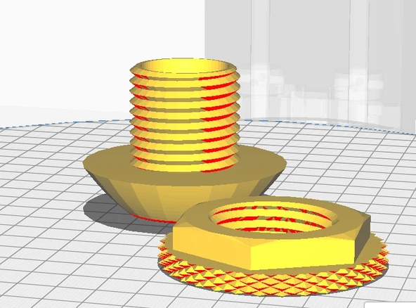 Byr Duş başlığı adaptörü (Sadece Plastik Aparattır!!!) 3D - Resim 2