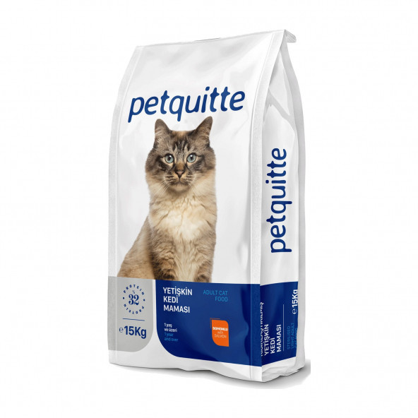 Petquitte Somonlu 15 kg Yetişkin Kuru Kedi Maması