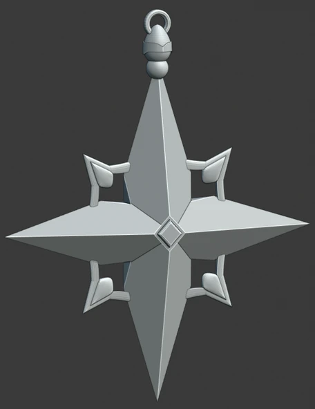 Byr Genshin Impact Mona Kolye (güncellendi) (Sadece Plastik Aparattır!!!) 3D