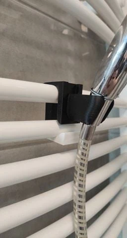 Byr Radyatör için duş başlığı kelepçesi tutucusu (Sadece Plastik Aparattır!!!) 3D ürün görseli