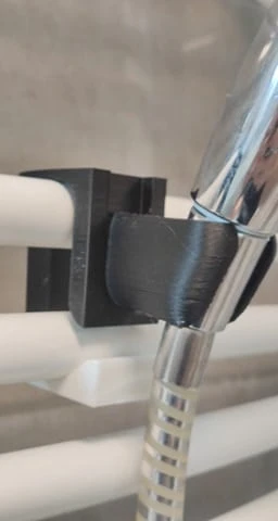 Byr Radyatör için duş başlığı kelepçesi tutucusu (Sadece Plastik Aparattır!!!) 3D - Resim 4