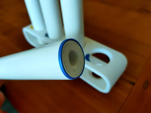 Byr Xiaomi diş fırçası tutucu + taban halkaları (Sadece Plastik Aparattır!!!) 3D - 3