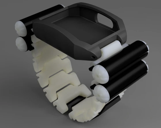 Byr Çok Fonksiyonlu El İzleme Bilezik V2 (Web Shooter Hazır) (Sadece Plastik Aparattır!!!) 3D - Resim 4