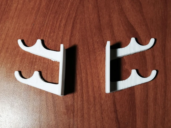 Byr Diş fırçaları Tutucu Duvara Çubuk (Sadece Plastik Aparattır!!!) 3D - 4