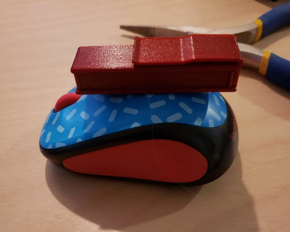 Byr Gömlek Cep Hapı Kutusu (Sadece Plastik Aparattır!!!) 3D - 4