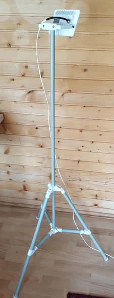Byr 20mm PVC borusundan LED tripod (Sadece Plastik Aparattır!!!) 3D - 3