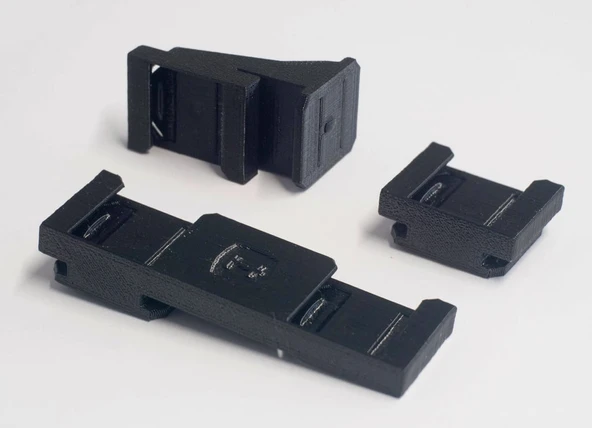 Byr Aksesuar ayakkabı adaptörleri (Sadece Plastik Aparattır!!!) 3D - 1