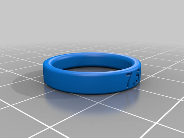 Byr Yüzük boyutunuzu bulun: 0.5 artışla 6 ila 10 (Sadece Plastik Aparattır!!!) 3D - Resim 3