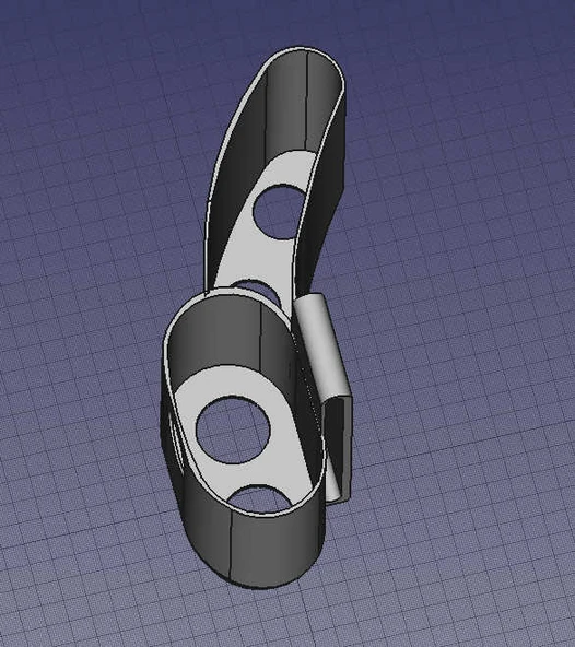 Byr Apple AirPods ve OnePlus tomurcukları için pantolon kemeri kutusu (Sadece Plastik Aparattır!!!) 3D - 4