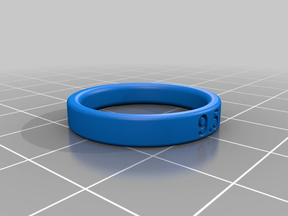 Byr Yüzük boyutunuzu bulun: 0.5 artışla 6 ila 10 (Sadece Plastik Aparattır!!!) 3D - Resim 2