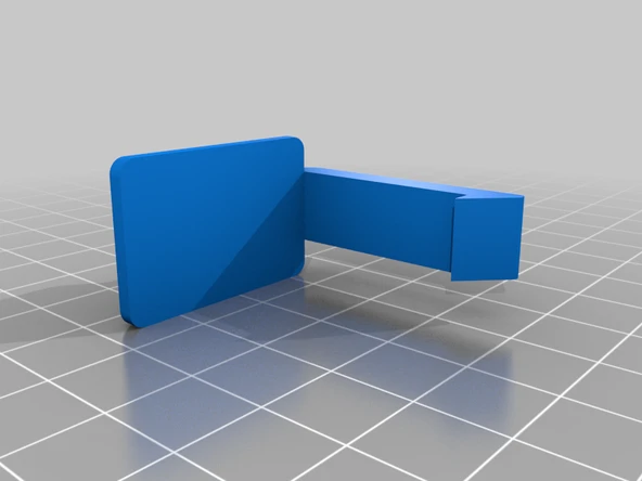 Byr Çekmece / Dolap Klibi (Sadece Plastik Aparattır!!!) 3D - 4