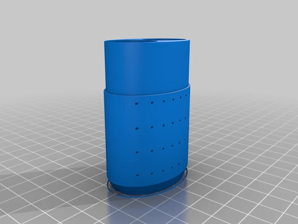 Byr Xiaomi Diş Fırçası Seyahat Kutusu (Sadece Plastik Aparattır!!!) 3D