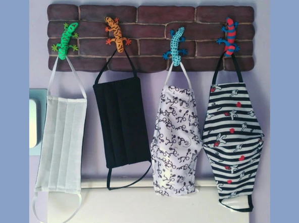 Byr Gecko Maske Desteği (Sadece Plastik Aparattır!!!) 3D ürün görseli