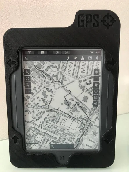 Byr Nook basit dokunmatik GPS takviyeli çanta (Sadece Plastik Aparattır!!!) 3D - 4