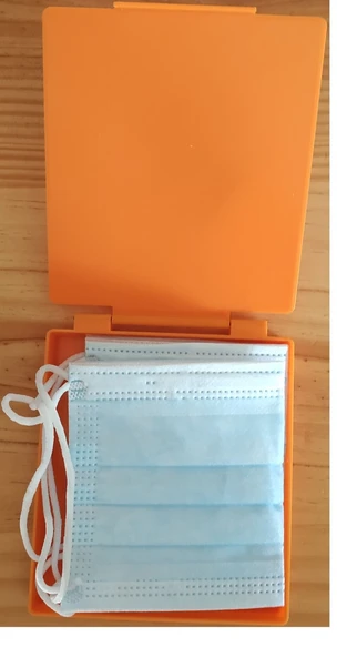 Byr Covid 19 Maskeler Saklama Kutusu (Sadece Plastik Aparattır!!!) 3D - 1