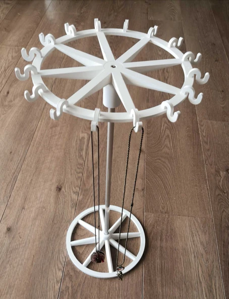 Byr Kolye Tutucu - Colliers ekran (Sadece Plastik Aparattır!!!) 3D - Resim 2