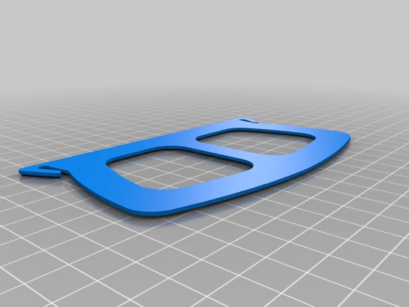 Byr Maske havalandırma ızgarası (Sadece Plastik Aparattır!!!) 3D - Resim 2