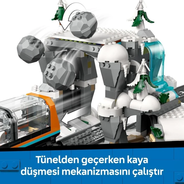 LEGO 60470 City Kaşiflerin Kuzey Kutbu Ekspres Treni - Resim 6