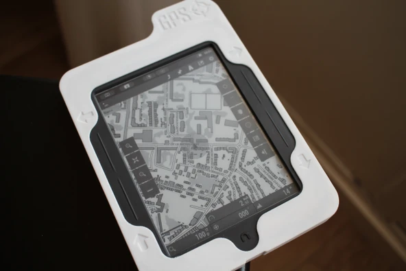 Byr Nook basit dokunmatik GPS takviyeli çanta (Sadece Plastik Aparattır!!!) 3D - 3
