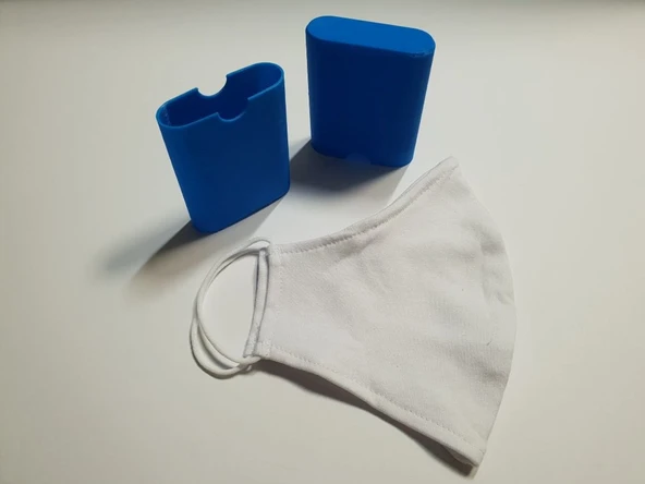 Byr Covid Corona Maske Kutusu (Sadece Plastik Aparattır!!!) 3D - Resim 2
