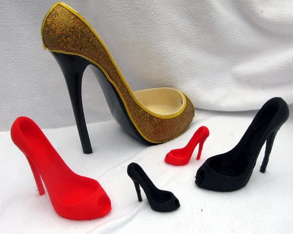 Byr Dekoratif ayakkabı (Sadece Plastik Aparattır!!!) 3D - Resim 2