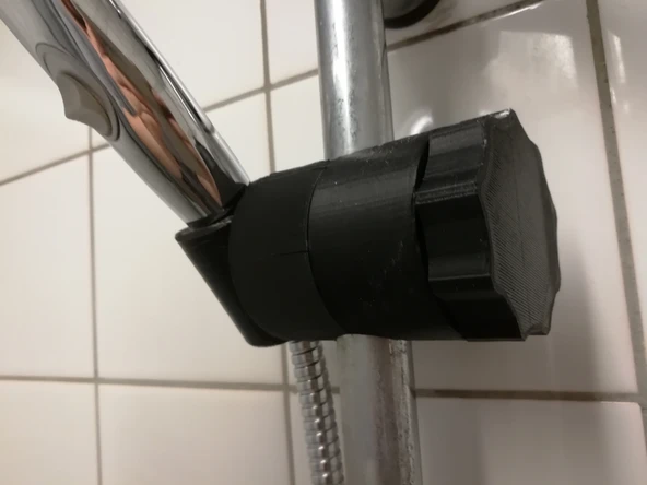 Byr Duş Şef Desteği - Duş Başlığı Desteği (Sadece Plastik Aparattır!!!) 3D - Resim 3