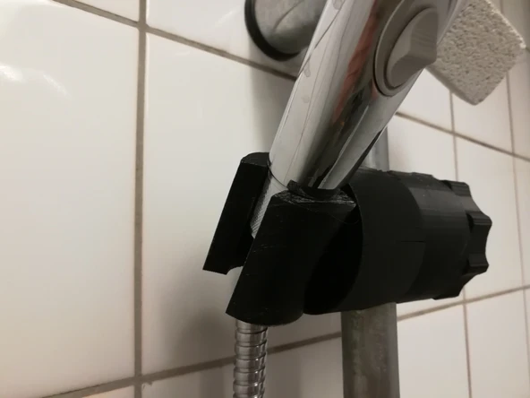 Byr Duş Şef Desteği - Duş Başlığı Desteği (Sadece Plastik Aparattır!!!) 3D - Resim 2