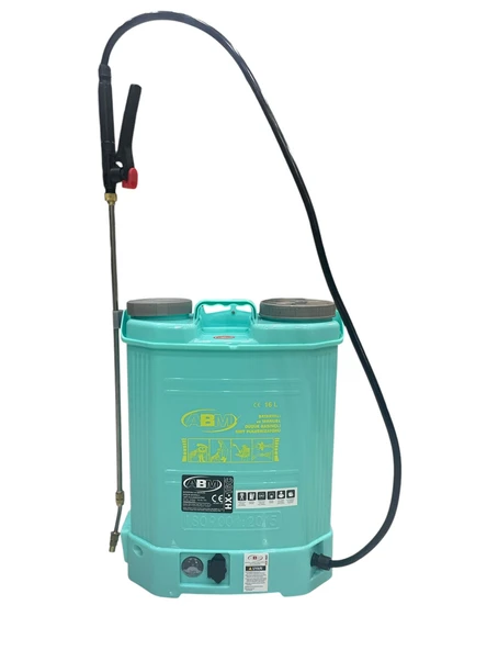 ABM Şarjlı Akülü 16 lt Turbo Sırt İlaçlama Pompası