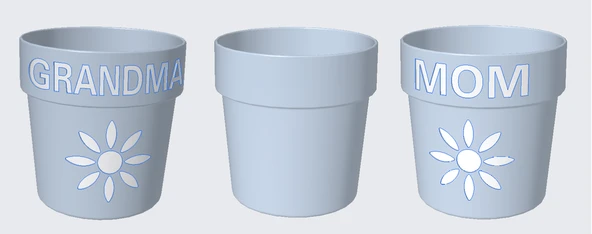 Byr Saksılar (Sadece Plastik Aparattır!!!) 3D ürün görseli 1