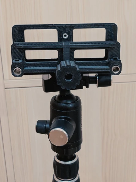 Byr iPad Pro Tablet 3D Baskılı Tripod Montaj Tutucu (Sadece Plastik Aparattır!!!) 3D - 1