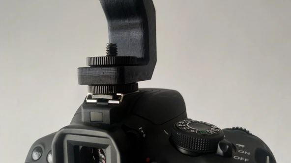 Byr DSLR Sıcak Ayakkabı (Sadece Plastik Aparattır!!!) 3D - Resim 4