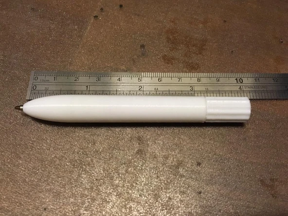 Byr Universal Twist Bey Pen - Çeşitli jel/tükenme dolumları kullanabilir (Sadece Plastik Aparattır!!!) 3D - 4