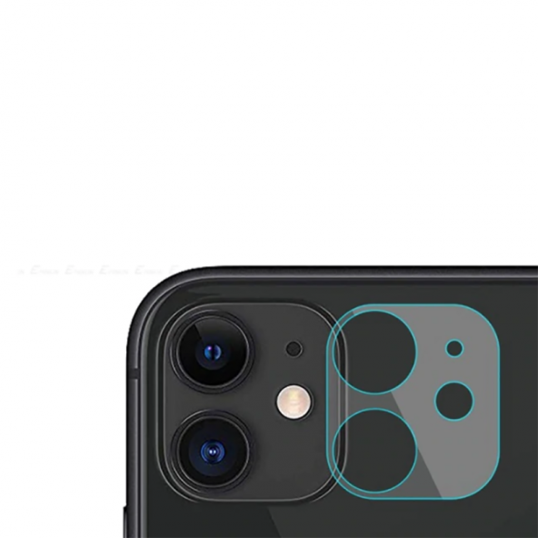 Apple iPhone 11 Zore 3D Full Kamera Koruyucu - 2