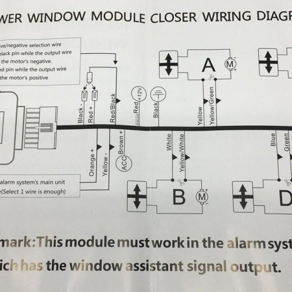 Inwells Otomatik Cam Kaldırma Modülü 4lü - 3