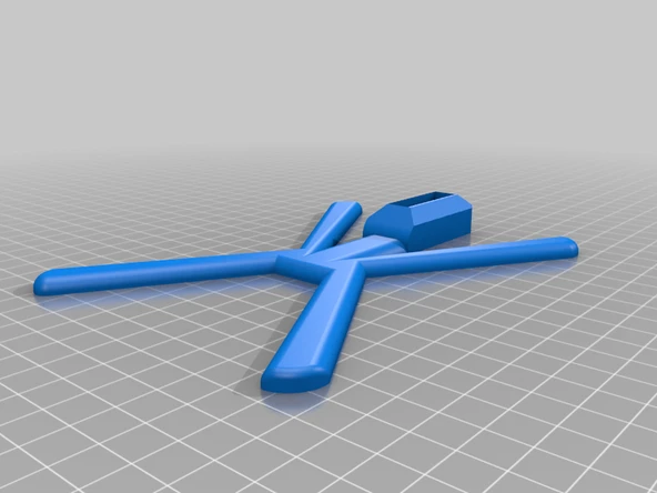 Byr Raf ile Maske Standı (Sadece Plastik Aparattır!!!) 3D - Resim 3