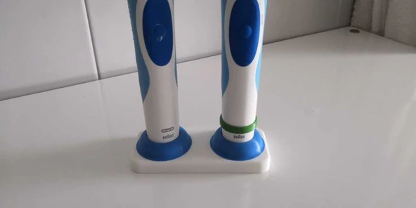 Byr Elektrikli Diş Fırçaları Stand (Sadece Plastik Aparattır!!!) 3D ürün görseli