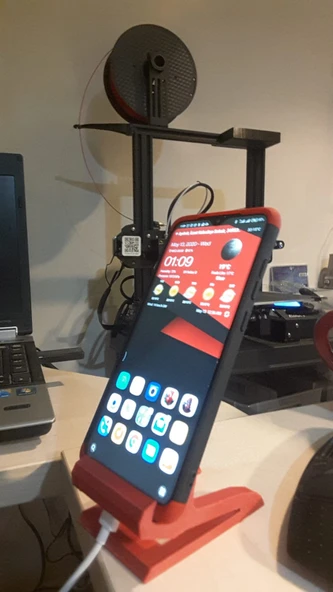 Byr Xiaomi Redmi Note 8 Pro Stand (Sadece Plastik Aparattır!!!) 3D - 4