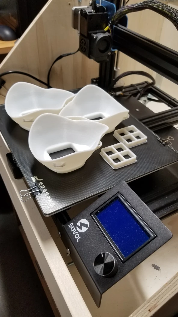 Byr Montana Mask - Genişletilmiş/daha güçlü döngüler için revize - video ile! (Sadece Plastik Aparattır!!!) 3D - Resim 4