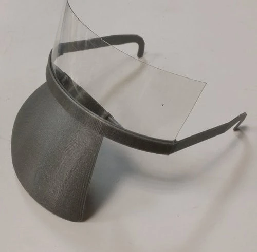 Byr Gözlük maskesi Covid-19 koruması (Sadece Plastik Aparattır!!!) 3D - 1