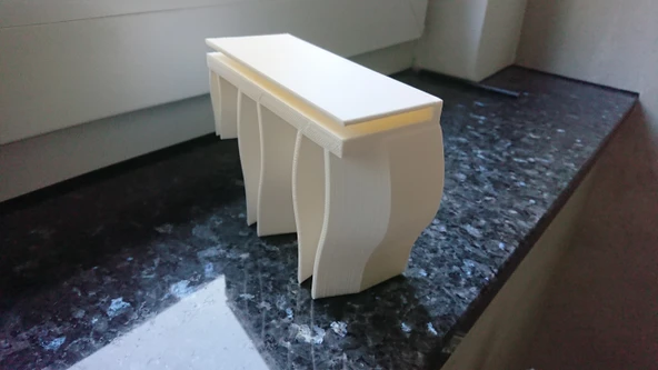 Byr Diş macunu ve diş fırçası tutucu, asılı tasarlama (Sadece Plastik Aparattır!!!) 3D - 4