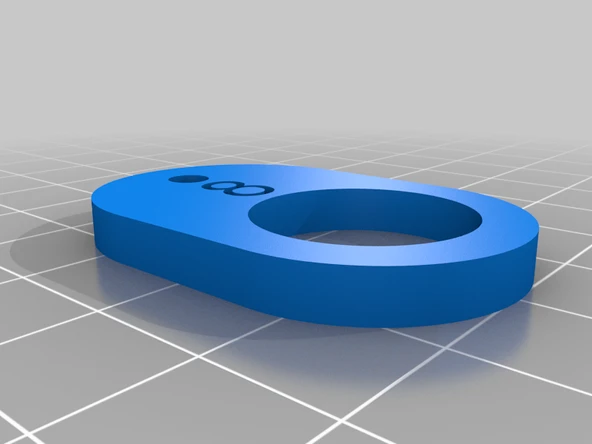 Byr Yüzük göstergeleri 3-13 (Freecad) (Sadece Plastik Aparattır!!!) 3D - Resim 4